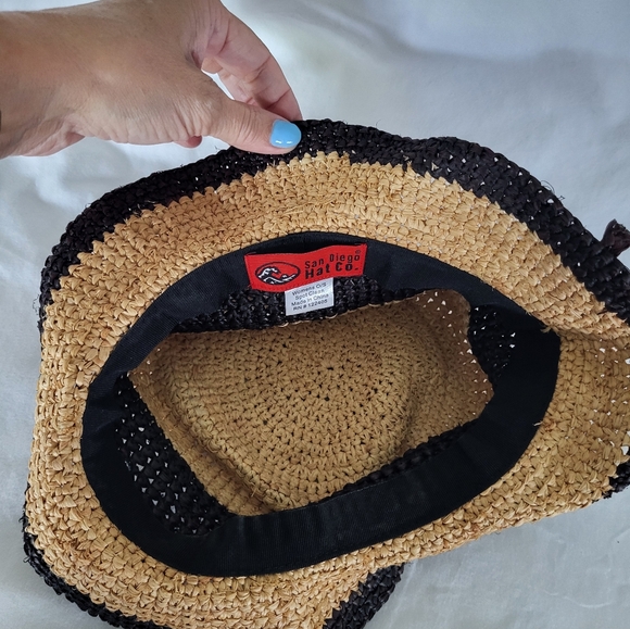San Diego Hat Co. - Fedora Raffia Straw Hat - Picture 5 of 5